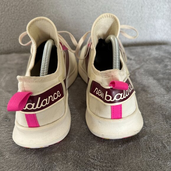 New Balance Nergize Sport Running Shoes Womens 12 Cream‎ REVlite Sneakers - Picture 7 of 11